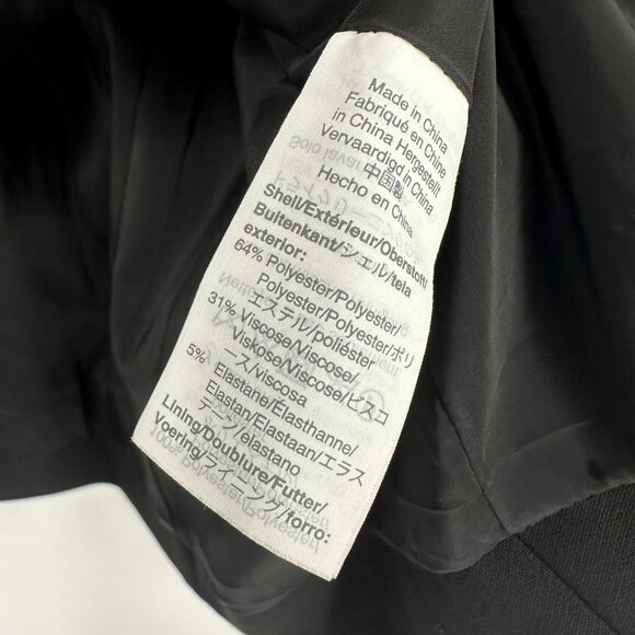 J.Crew Women's‎ Regent Single Button Blazer Four Season Stretch Black Size 4 - Picture 8 of 11